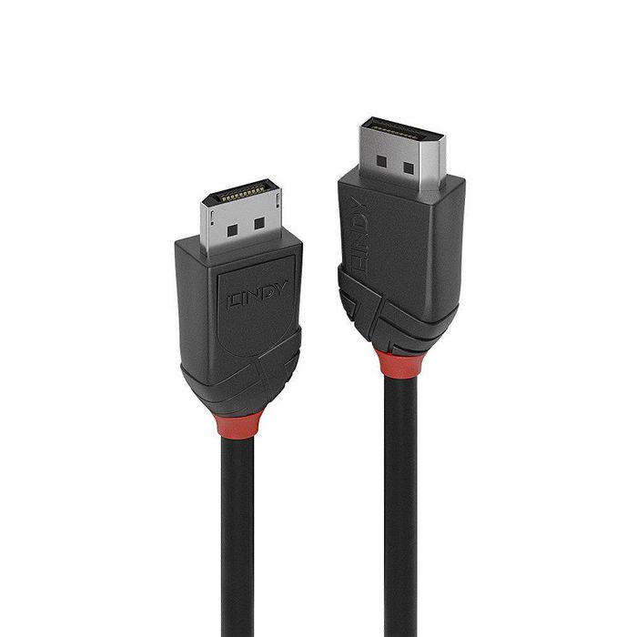 Lindy 0.5M Displayport 1.2 Cable, Black Line - W128370434