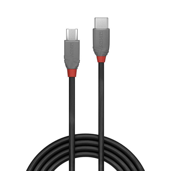 Lindy 3M Usb 2.0 Type C To Micro-B Cable, Anthra Line - W128370488