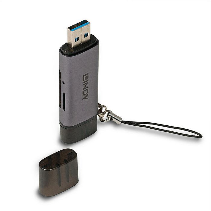 Lindy Usb 3.2 Type C & A Sd / Micro Sd Card Reader - W128370508