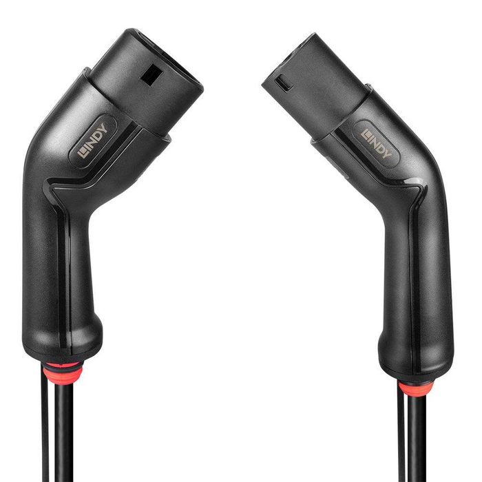 Lindy 7m Type 2 EV-Charging Cable, 22kW - W128370600