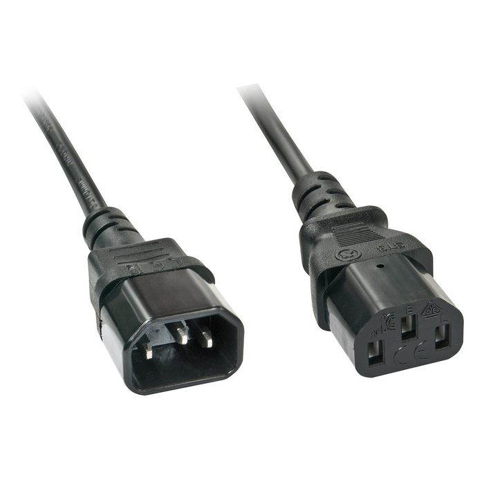 Lindy 2M C14 To C13 Extension Cable - W128370671