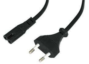 Lindy Power Cable Black 5 M Cee7/16 C7 Coupler - W128370706
