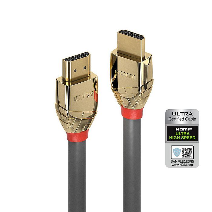 Lindy 5M Ultra High Speed Hdmi Cable, Gold Line - W128370735