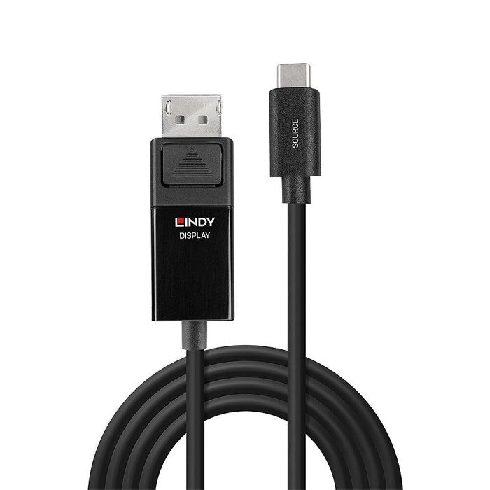 Lindy 2M Usb Type C To Dp 4K60 Adapter Cable With Hdr - W128370753