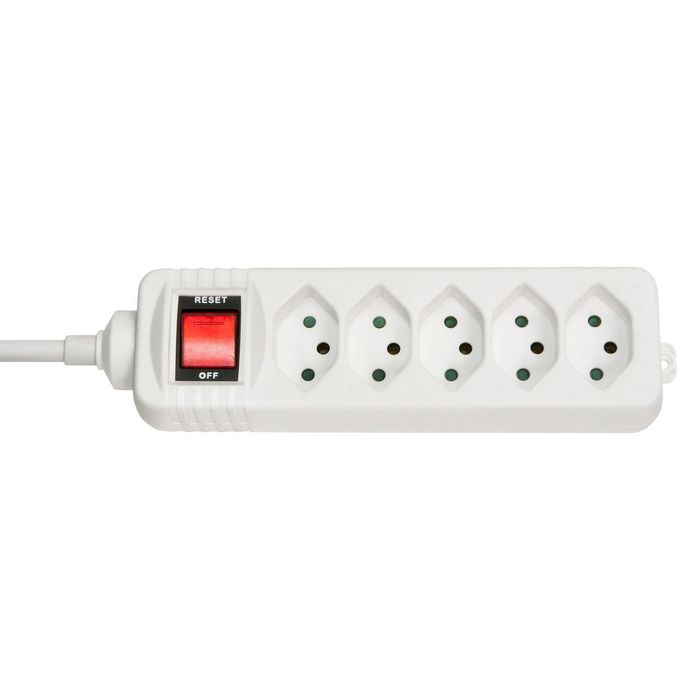 Lindy Power Extension 5 Ac Outlet(S) Indoor White - W128370784