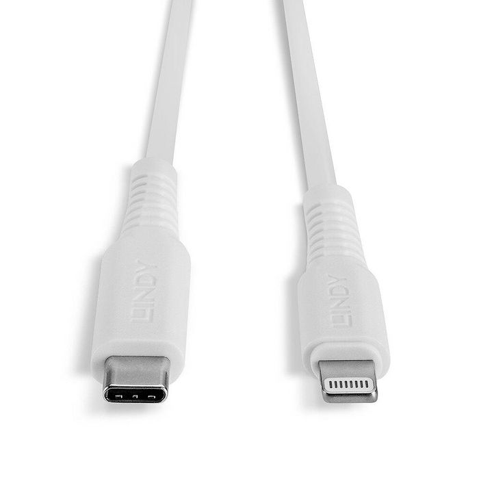 Lindy 0.5M Usb C To Lightning Cable White - W128370865