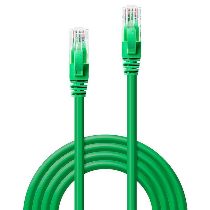 Lindy 1M Cat.6 U/Utp Cable, Green - W128370934