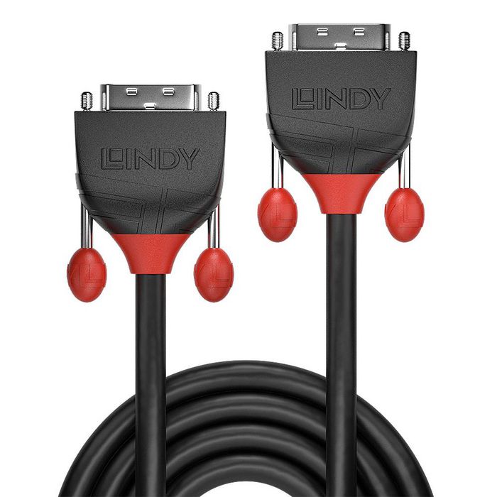 Lindy 3M Dvi-D Single Link Cable, Black Line - W128371030