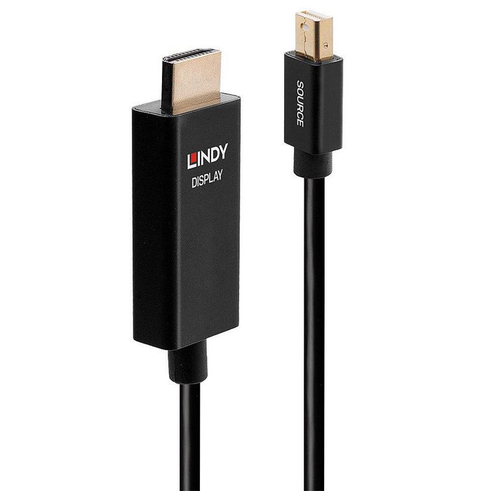 Lindy 3M Mini Dp To Hdmi Adapter Cable With Hdr - W128371222