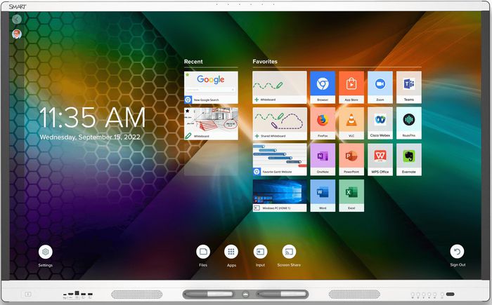 SMART Technologies SMART Board MX075-v4 interactive display with iQ - W128178568