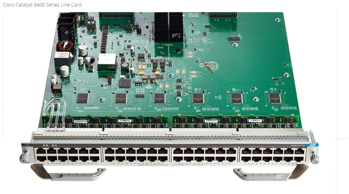 C9400-LC-48H-RFB, Cisco Catalyst 9400 Series 48-Port UPOE+ 10/100/1000 ...