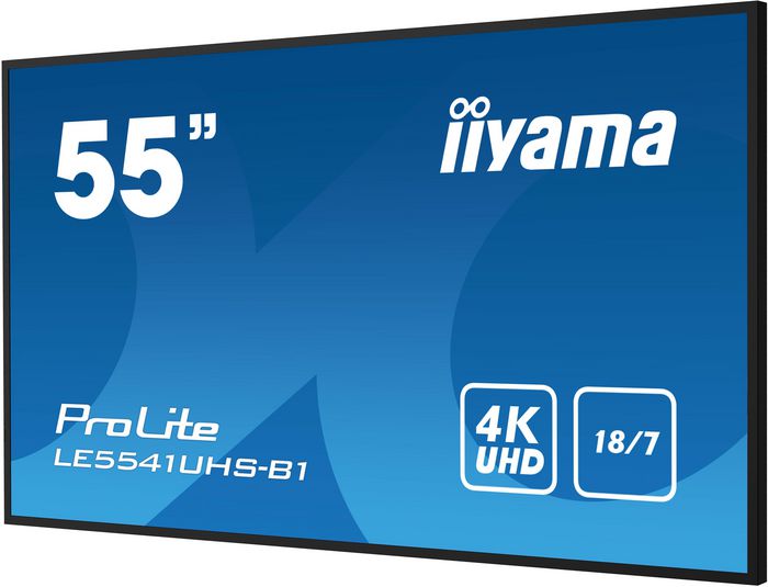 iiyama 55" 3840x2160, 4K UHD IPS panel - W128330097