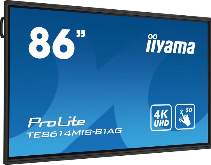 iiyama 86"UHD  IR 50P Touch AG with Interactive Android OS - W128381384