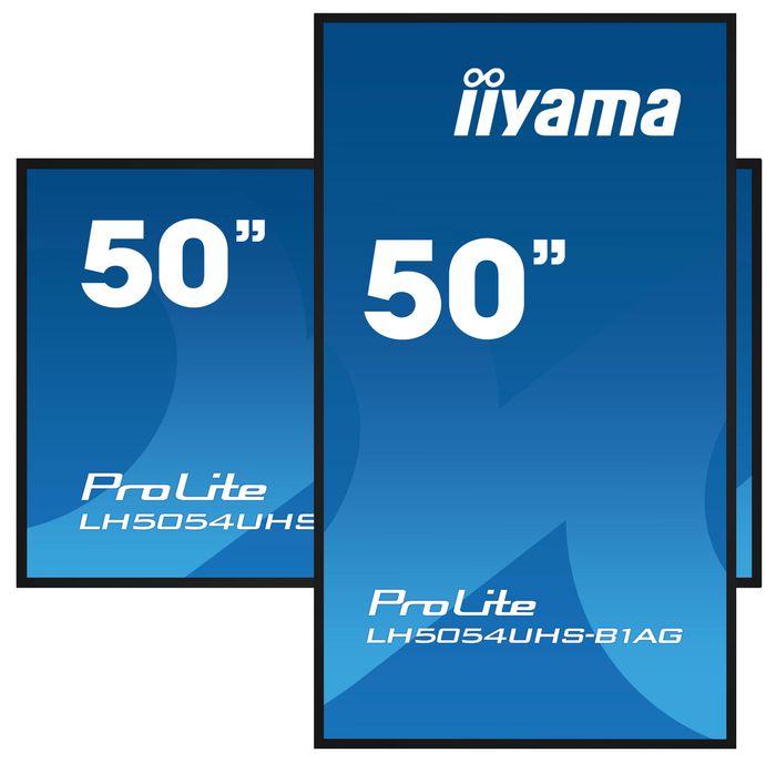 iiyama 50" 3840x2160, UHD VA panel - W128330098