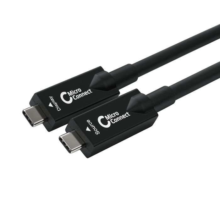 MicroConnect USB-C Hybrid cable 7,5m, 60W, 10Gbps, 4K60Hz - W126995882