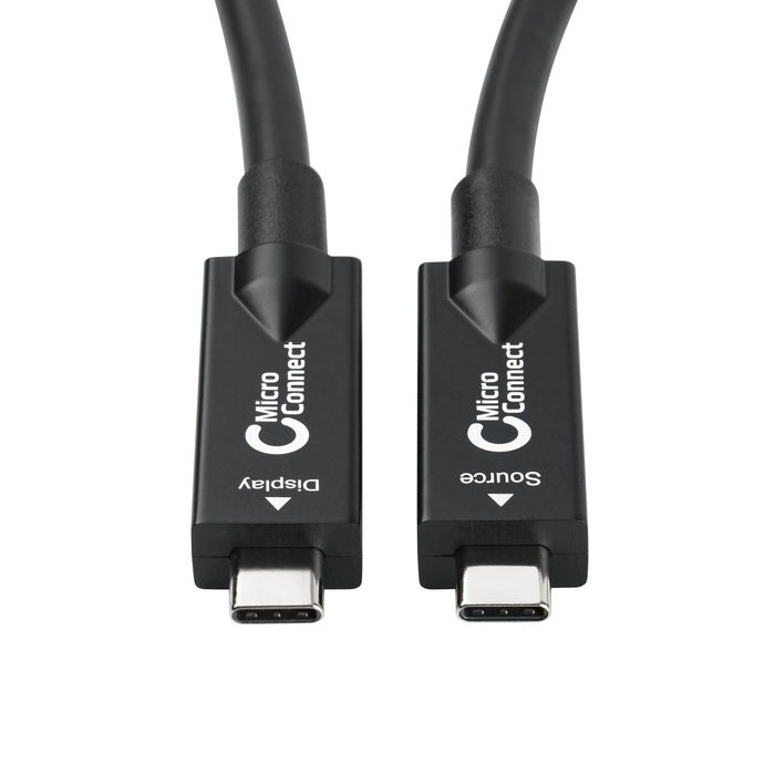 MicroConnect USB-C Hybrid cable 7,5m, 60W, 10Gbps, 4K60Hz - W126995882