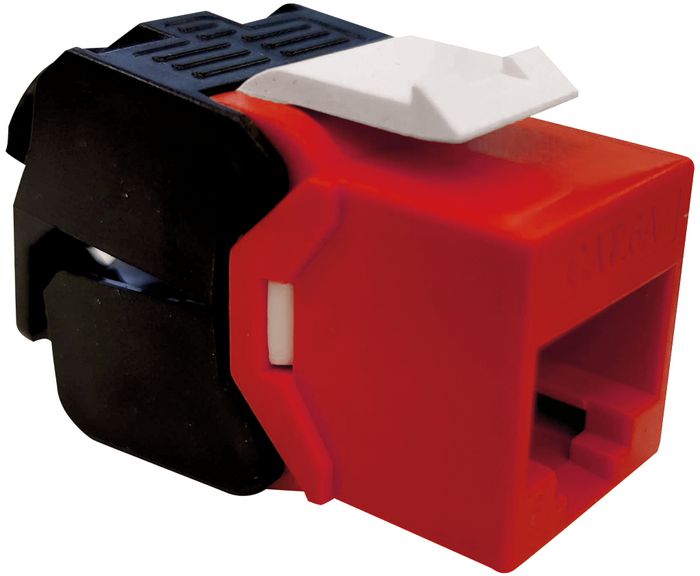 LOGON PREMIUM CAT. 6/6A Unshielded Color: RED Tool free - W128316919