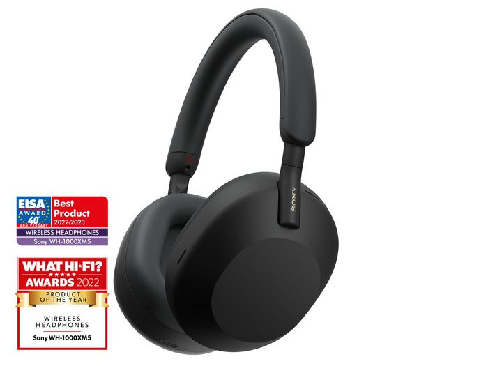 Sony Headset Wired & Wireless Head-band Calls/Music Bluetooth Black - W128241824
