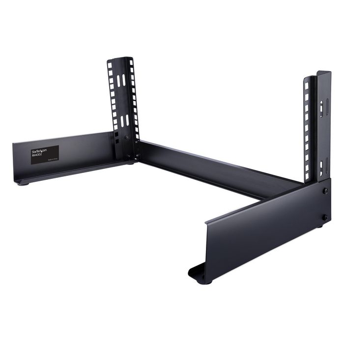 Computer Rack Small Size RK4OD, StarTech.com 2-Post 4U Desktop Server Rack, Small Open Frame ...