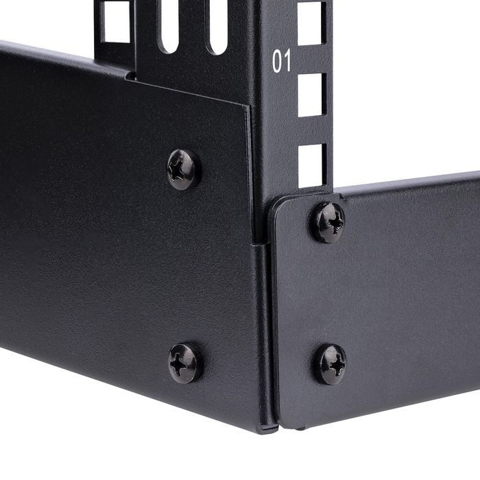 Mini Desktop Rack RK4OD, StarTech.com 2-Post 4U Desktop Server Rack, Small Open Frame ...