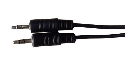 MicroConnect 3.5mm (3-pin, stereo) Minijack slim Cable, 5 m - W124445446