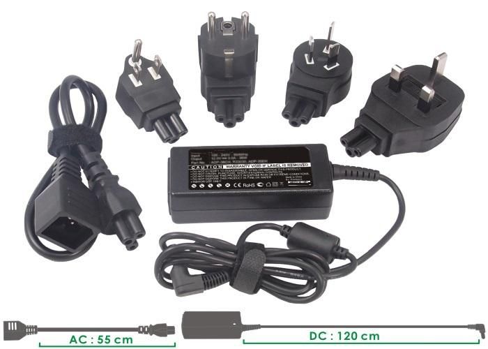 CoreParts Adapter for HP Printer, Included UK, Euro, USA and AU/NZ Plugs, Black, Deskjet F380, Officejet Pro 4315, Pro 4355, Pro 5505, Pro 5505v, Pro 5505xi, Pro 5510, Pro 5510v, Pro 5510xi, Pro 5610, Pro 5610v, Pro 5610xi, Pro 6210, Pro 6210V, Pro 6210Xi, Pro K550 Color, Pro K550 dtwn, Pro K550dtn, Pro K850, Pro K850dn, Photosmart 7960, 7960v, C3180, C4180, PSC 1300, PSC 1311, PSC 1312, PSC 1315, PSC 1315s, PSC 1315v, PSC 1315xi.. - W128409421