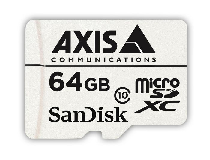 Axis SURVEILLANCE CARD 64 GB - W125124351