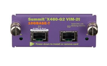 Extreme Networks X460-G2 Vim-2T-Taa Network Switch Module 10 Gigabit Ethernet - W128427342