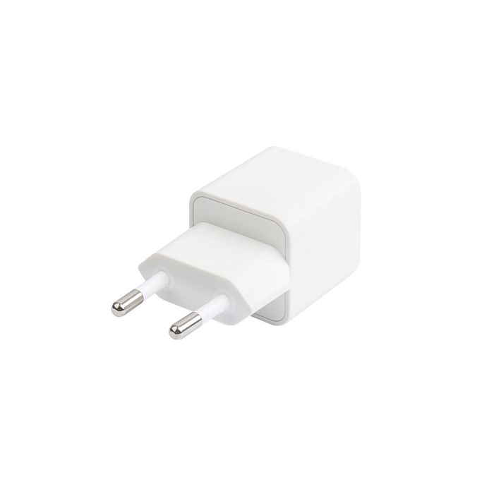 eSTUFF INFINITE USB-C Charger EU PD 30W GaN. - White - 100% Recycled Plastic - W128352864