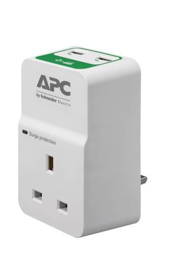 APC Surge Protector White 1 Ac Outlet(S) 230 V - W128431213