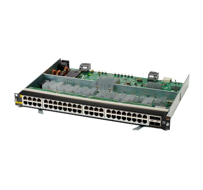 Hewlett Packard Enterprise Aruba 6400 48-Port Smart Rate 1/2.5/5Gbe Class 6 Poe & 4-Port Sfp56 V2 Network Switch Module - W128431328
