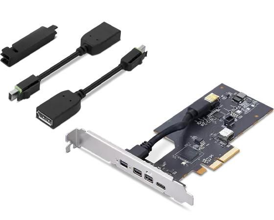 Lenovo Interface Cards/Adapter Internal Mini Displayport, Thunderbolt 4 - W128427703