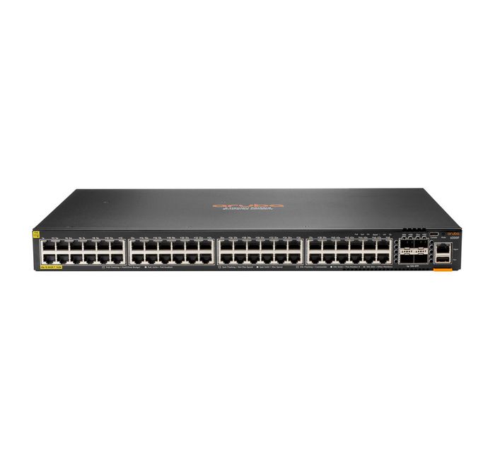 Hewlett Packard Enterprise Aruba Cx 6200F 48G Class-4 Poe 4Sfp+ 740W Managed L3 Gigabit Ethernet (10/100/1000) Power Over Ethernet (Poe) 1U - W128429553