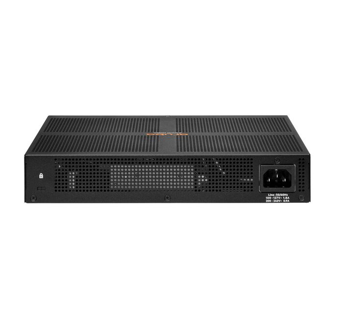 Hewlett Packard Enterprise Aruba 6100 12G Class4 Poe 2G/2Sfp+ 139W Managed L3 Gigabit Ethernet (10/100/1000) Power Over Ethernet (Poe) 1U Black - W128429538