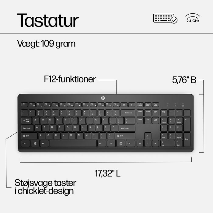 Keyboard 230 | EET Mouse Wireless 18H24AA#ABB, HP Combo and