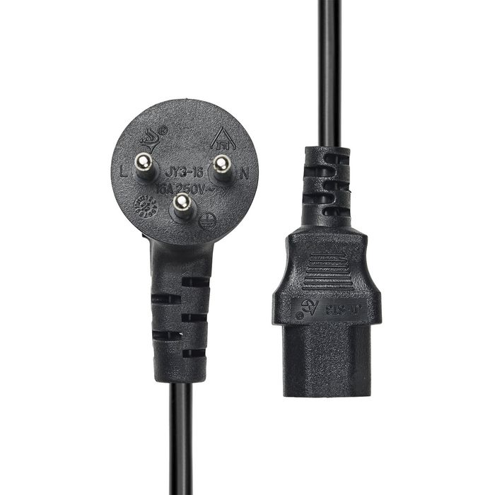 ProXtend Power Cord Israel to C13 2M Black - W128366250