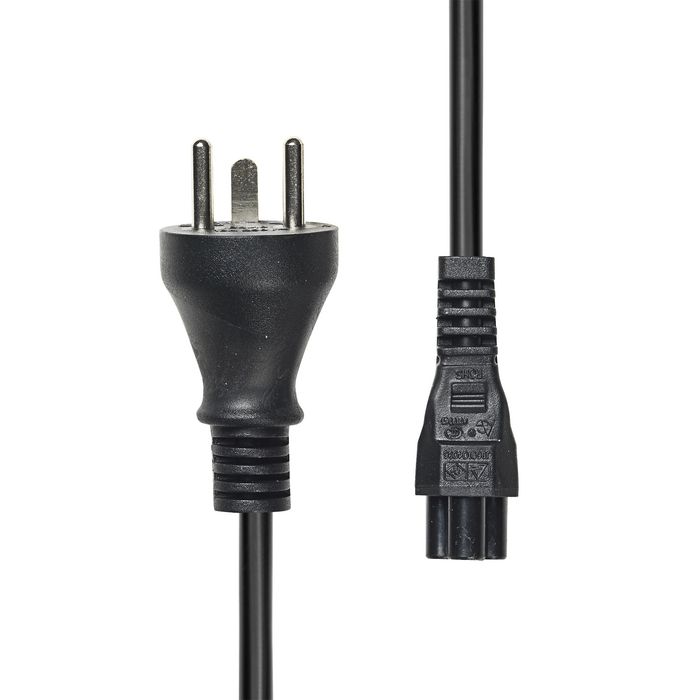 ProXtend Power Cord Denmark to C5 2M Black - W128366253
