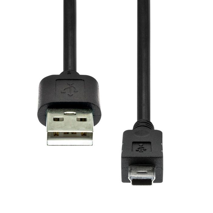 ProXtend USB 2.0 A to Mini B 5P M/M Black 2M - W128366744