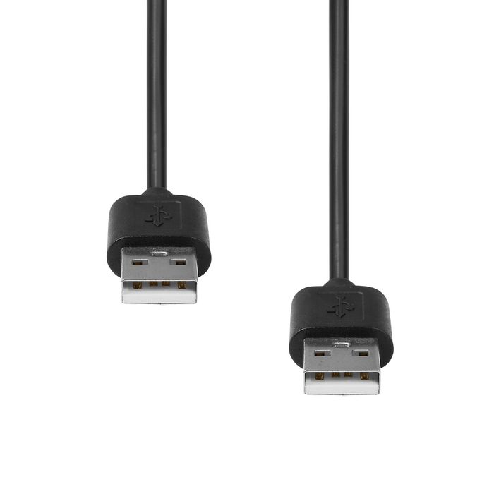 ProXtend USB 2.0 Cable A to A M/M Black 2M - W128366716