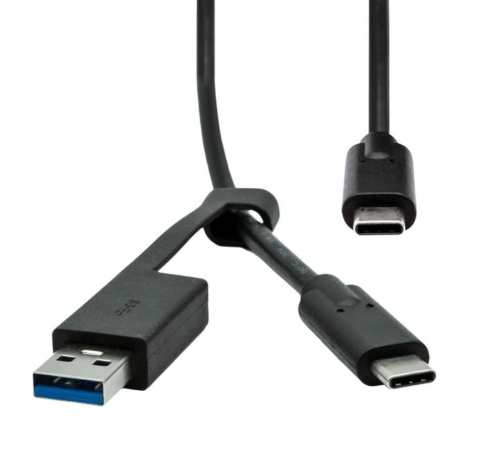 ProXtend USB-C 3.2 G2 Cable with USB-A Adapter 1M - W128366689