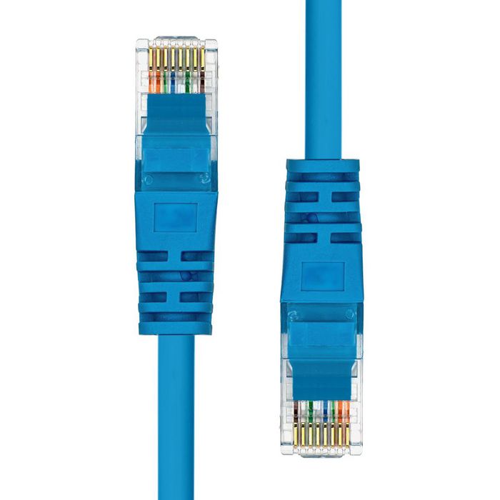 ProXtend CAT5e U/UTP CCA PVC Ethernet Cable Blue 50cm - W128367886