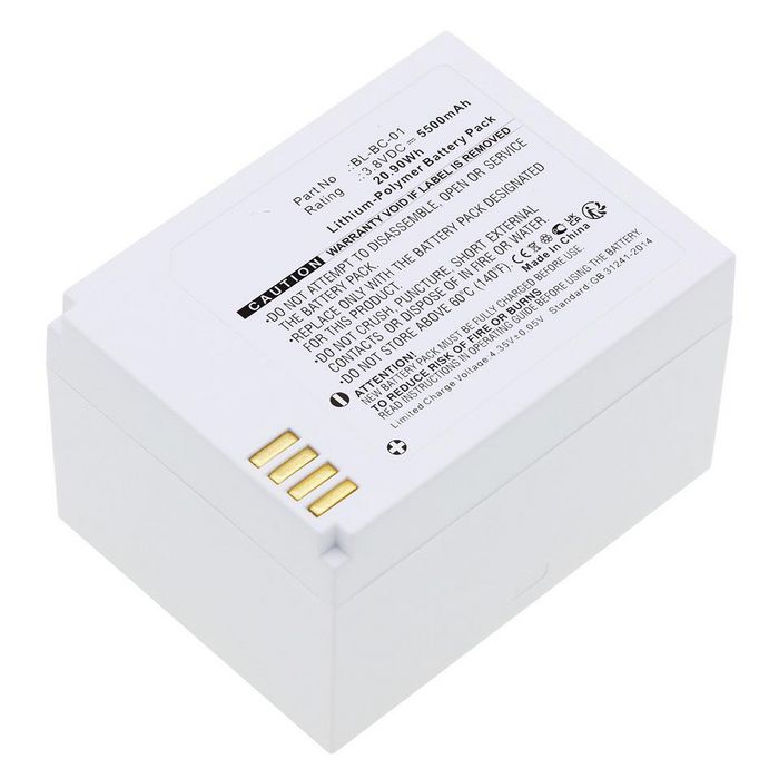 CoreParts Battery for Ezviz Home Security Camera 20.90Wh Li-Pol 3.8V 5500mAh for C3A - W128426799