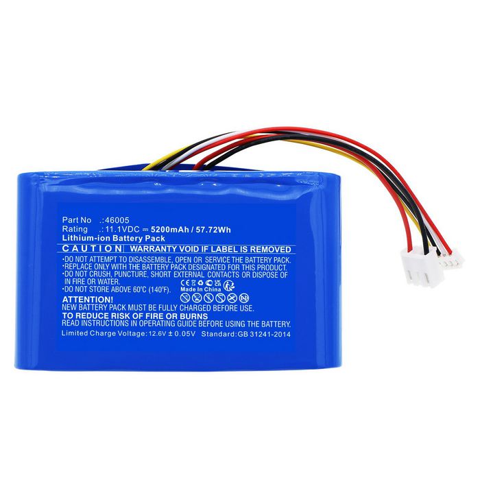 CoreParts Battery for Streamlight Flashlight 57.72Wh Li-ion 11.1V 5200mAh for Portable Scene Light II - W128426865