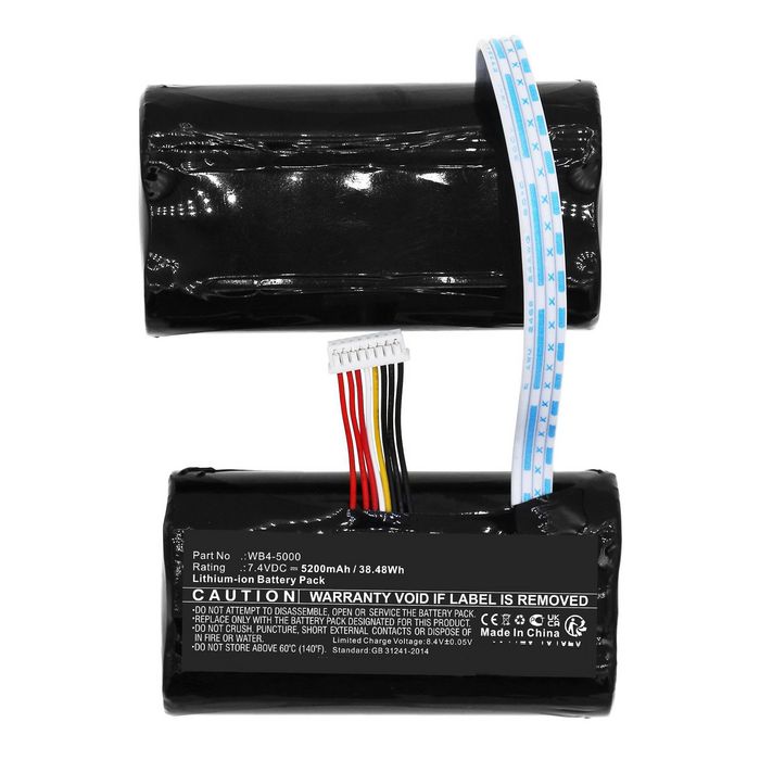 CoreParts Battery for DJI Remote Controller 38.48Wh Li-ion 7.4V 5200mAh for RM500,Smart Controller RM500 - W128426795