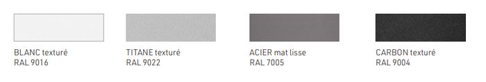 Erard Pro KAMELEO - Caisson bas : structure+tôle arrière perforée - Coloris : Blanc - W125354709