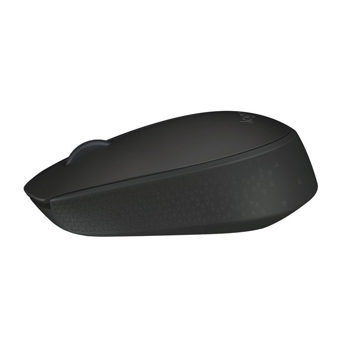 Logitech Wireless Mouse, USB, 1AA battery, Black - W125038615
