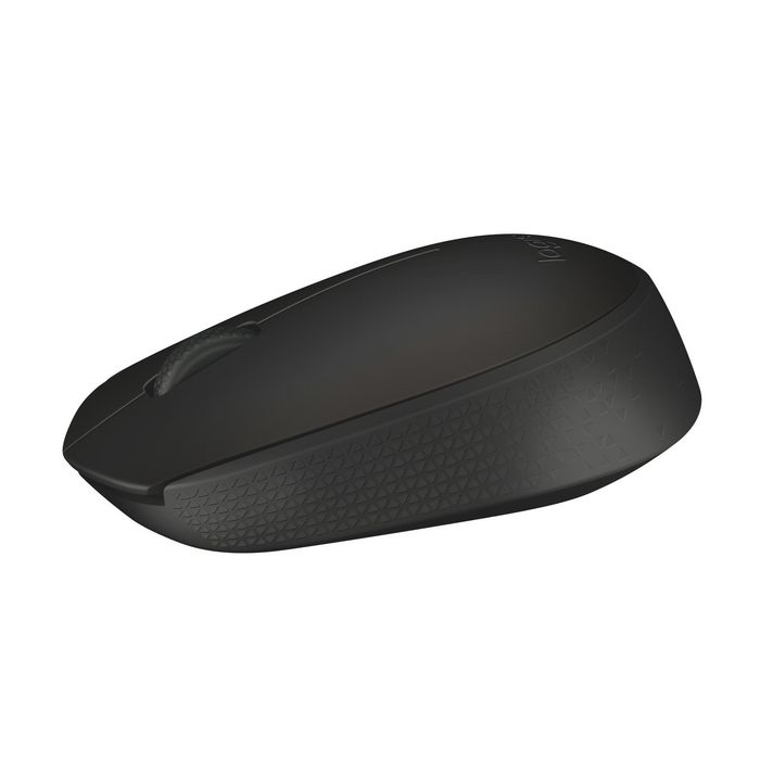 Logitech Wireless Mouse, USB, 1AA battery, Black - W125038615
