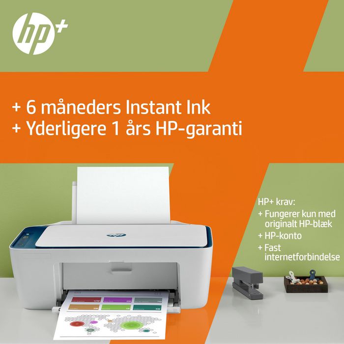 HP Deskjet 2721E All-In-One Printer, Color, Printer For - W128268029