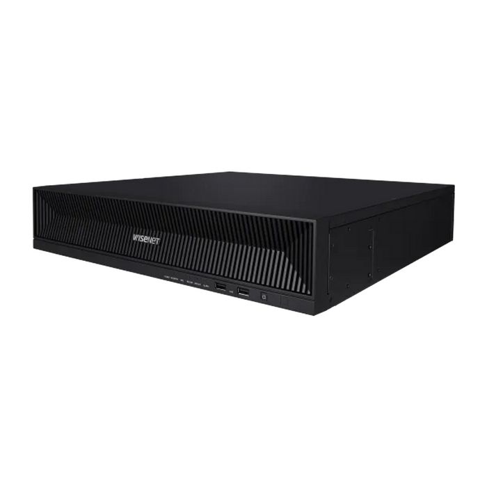 Hanwha Grabador de red NVR 16 canales 16 puertos PoE 32M 140Mbps 4HDD Wisenet X. Disco 6TB incl. - W126372920