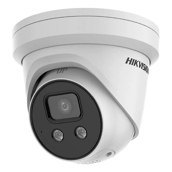Hikvision 4K AcuSense Strobe Light and Audible Warning Fixed Turret Network Camera - W126082484